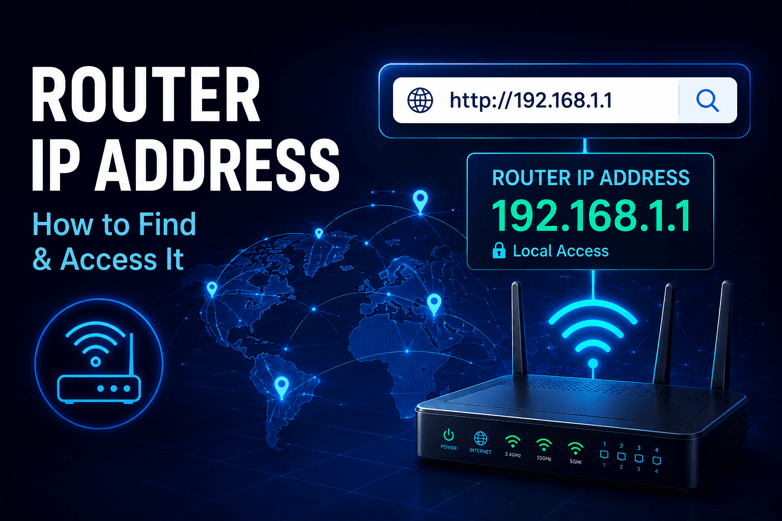 Router IP address