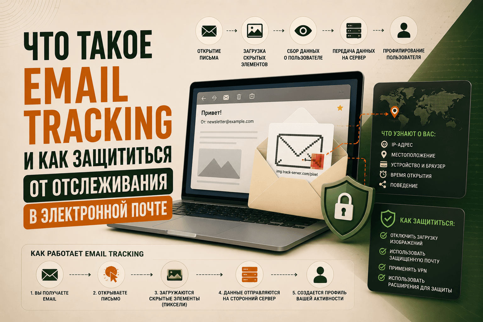 Что такое Email Tracking и как защититься от отслеживания в электронной почте