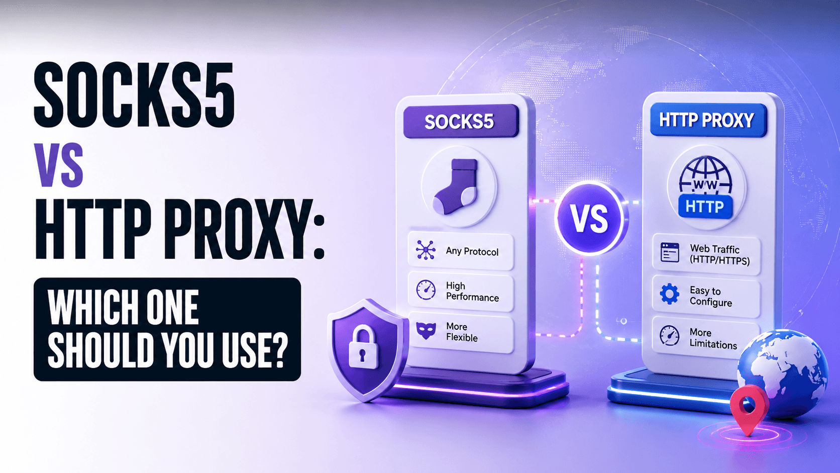 SOCKS5 vs HTTP Proxy