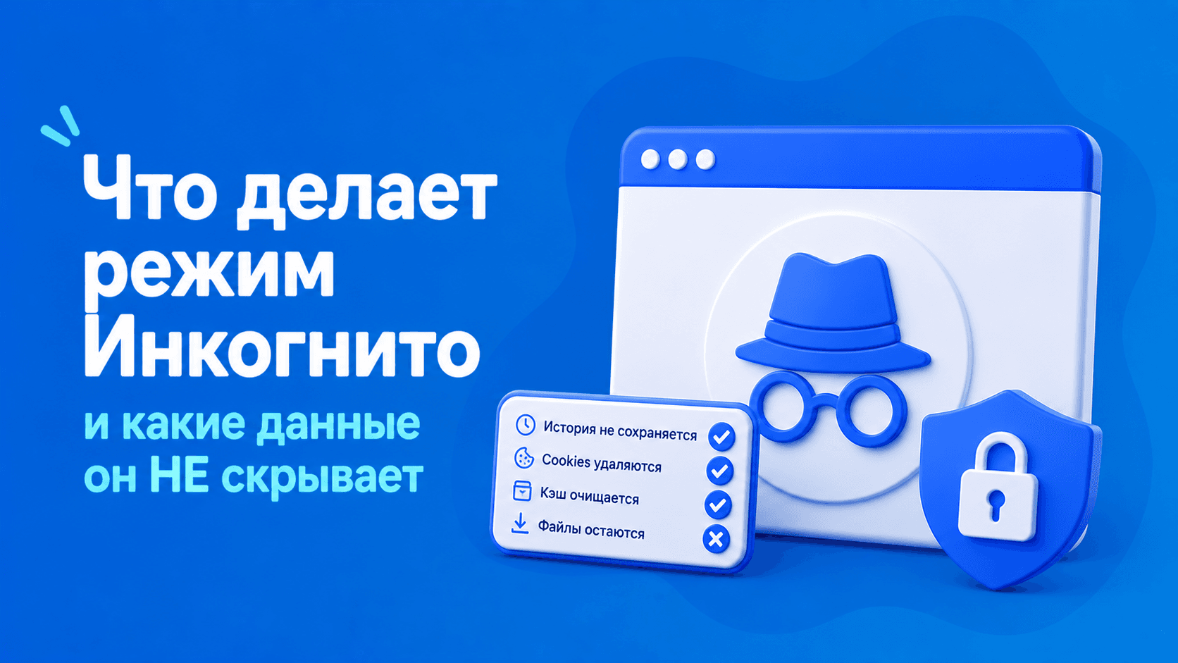 Что режим инкогнито сохраняет на устройстве и какие данные остаются видимыми сайтам.